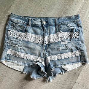 American Eagle high rise shortie